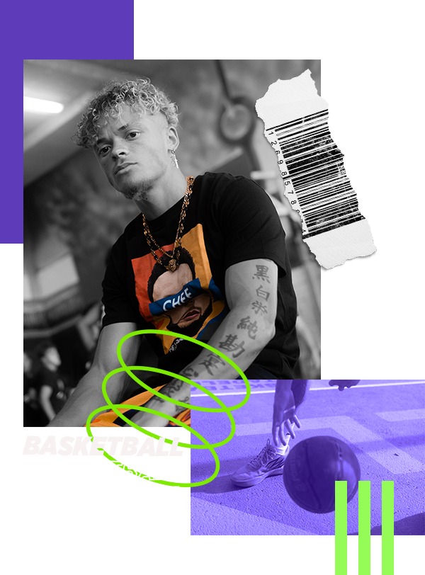 Jeune homme portant des vêtements DearBball